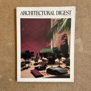 Architectural Digest November 1980 Beverly Hills interiors sally sirkin Lewis - Picture 1 of 6