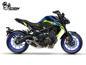 NEW Graphic kit for YAMAHA MT-09 FZ-09 (17-20) Graphic Decal Kit (YH-BFY) - Picture 1 of 8
