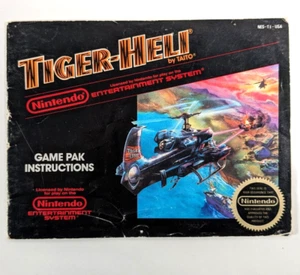 Tiger-Heli - Manuale/solo istruzioni originale Nintendo NES - spedizione combinata - Foto 1 di 6