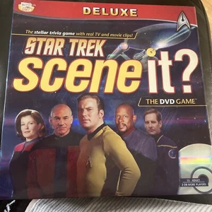 ~ Scene It? ~ The DVD Game ~ Deluxe ~ Star Trek ~ Trivia Real Movie & TV Clips ~ - Picture 1 of 1
