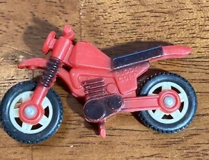 Vintage Buddy L Red Plastic Dirt Bike Motorcycle Accessory Part Original - Picture 1 of 4