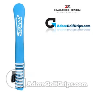 Graphite Design Tour AD UB Alignment Sticks Cover - Blue / White - TOUR ISSUE - Picture 1 of 2