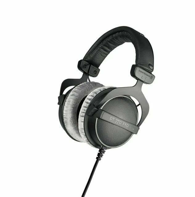 beyerdynamic DT 770 Pro 80 Ohms Closed Wired Studio Headphones - Gray
