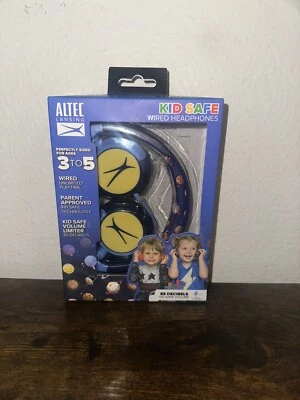 Altec Lansing Kid's Wired Over-Ear Headphones - Universe Planet Theme Ages 3-5yo - Image 1 of 4