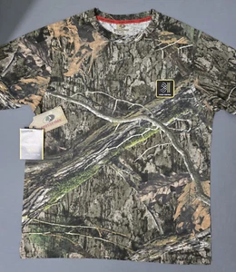 Camo Shirt Men's Large Mossy Oak Scent Control (42-44) Chest Tags Present - Picture 1 of 11