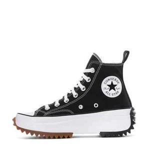 Converse Run Star Hike HI Canvas Platform Black Unisex Size Men's 9.5 Women's 11 - Picture 1 of 5
