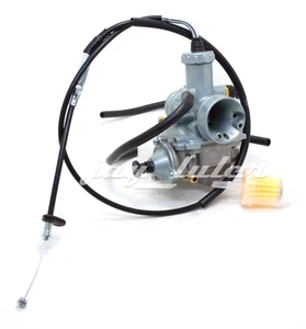 Carburetor & Throttle Cable For Suzuki Quadrunner 125 185 LT125 LT185 ALT125 185 - Bild 1 von 3