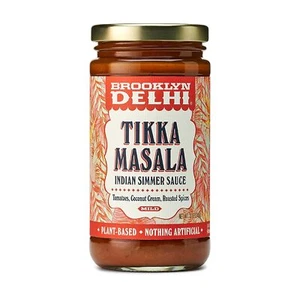 Brooklyn Delhi Tikka Masala Indian Simmer Sauce 12 oz - Picture 1 of 4