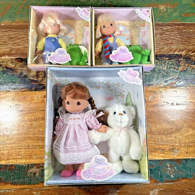 Precious Moments Dolls Lot Of 3 In Box My Precious Pal My Beary Best Friend - Image 1 of 4