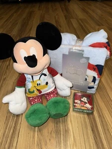Disney 100 Mickey Minnie Mouse Elsa Stitch Super Decke Girlande Stofftier Plüsch - Bild 1 von 9