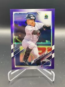 2021 Topps Chrome NPB Purple Refractor Kotaro Yamasaki #158 /299 - Picture 1 of 6
