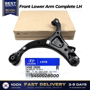 ⭐Genuine⭐ Front Lower Arm Complete LH 545002B000 for Hyundai Santa Fe - Picture 1 of 3