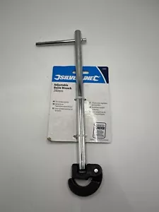 SILVERLINE 280MM ADJUSTABLE BASIN WRENCH NUT SPANNER CB40 - Picture 1 of 3