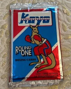 1991-1992 Kayo Boxing Trading Cards. (1) Unopened Pack. Vintage! - Picture 1 of 2