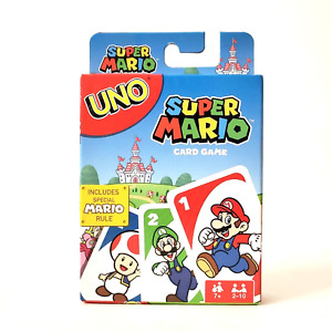 UNO Super Mario Card Table Game Family Fun Games Gift Kid Children Toy Brand New