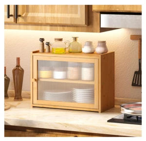 Bread Box Double Layer Large for Kitchen Countertop Capacity Storage Bin Y yamgo - Picture 1 of 7