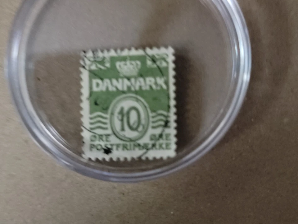  Estampilla postal de 10 minerales 1938 Dinamarca (C) Foto 1 de 1