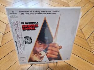 Clockwork Orange (1971)  Laserdisc LD NTSC OBI Japan Horror