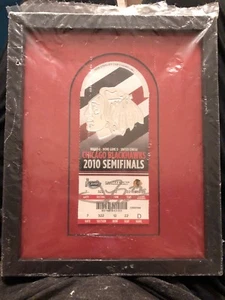 Dave Bolland Signed Blackhawks 2010 2013 Stanley Cup Champions Ticket Stub Frame - Picture 1 of 6