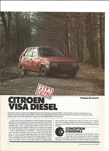ESSAI ARTICLE PRESSE REPORTAGE 1984 CITROEN CX GTI 4 PAGES - Picture 1 of 1