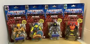 Mattel Masters of the Universe Origins Figure Wave 9 Set of 4 Complete Set NIB - Picture 1 of 6