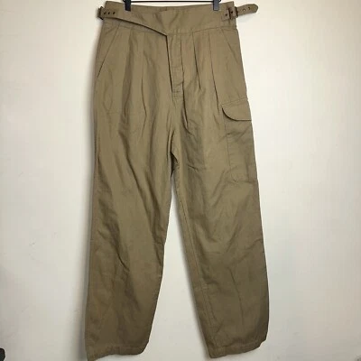Pantalones para mujer Banana Republic 12L Heritage Explorer con cinturón en caqui utilitario Foto 1 de 4