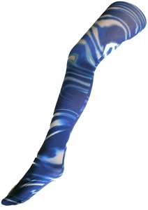 Patterned Printed Colourful Tights Alternative 60's 70's psychedelic Funky Pop - Picture 1 of 126