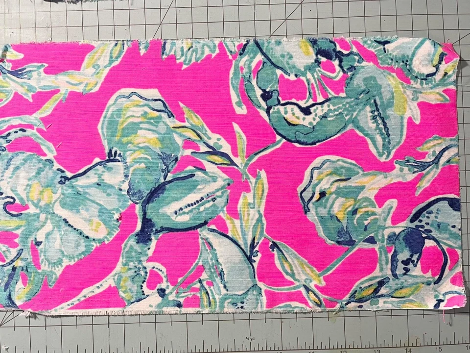 Restos de tela Lilly Pullitzer langostas enamoradas Foto 1 de 1