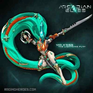 Raging Heroes Arcadian Elves YAR KRISS, THE LIGHTNING FURY New - Picture 1 of 2