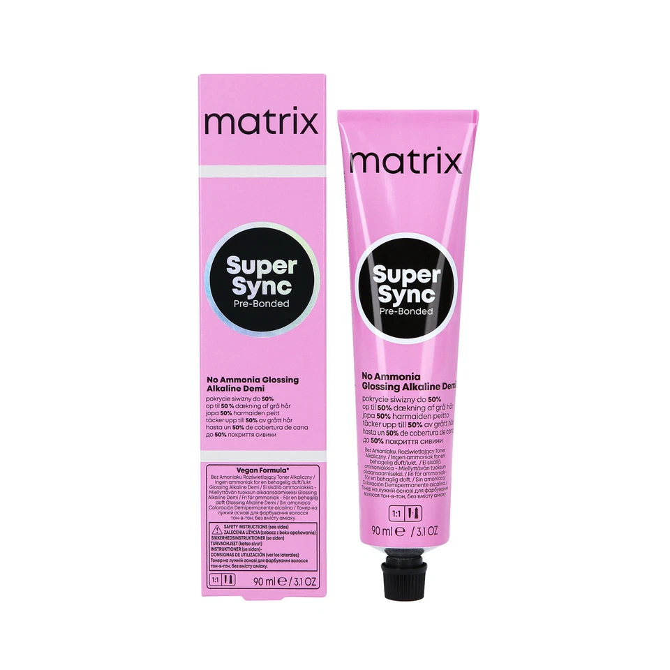 MATRIX SUPER SYNC PRE-BONDED Alkalischer Haartoner 90ml - Bild 1 von 1