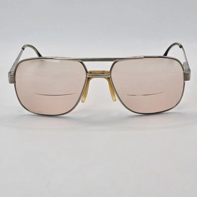 Retro 70s Safilo Aviator Full Rim Italian Designer Vntg Eyeglasses Frames only  - Image 1 of 4