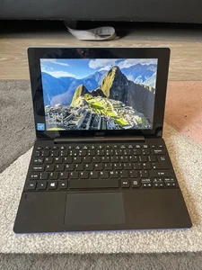 ACER ASPIRE SWITCH 10E SW3-013 Blue Windows 10 Intel Touch Screen Tablet Netbook - Picture 1 of 4