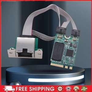 M.2 Gigabit Lan Adapter RTL8125BG Chip M2 RJ45 PCIE Bus Network Card Convenient - Bild 1 von 17