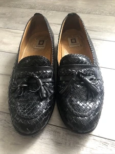 Magnanni Vigo Tassel Dress Leather Moc Loafers Men's Size 11 Black Please Read - Picture 1 of 17