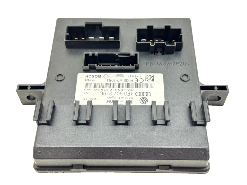 AUDI Q7 2010-2015 MÓDULO DE CONTROL DE FUENTE DE ALIMENTACIÓN INTEGRADA 4F0907279C OEM Foto 1 de 4