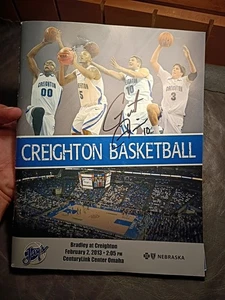 Creighton Basketball 2013 Media Guide Signed Grant Gibbs Gonzaga NBA Coach - Picture 1 of 11