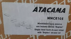 MISCELATORE VASCA ESTERNO PAINI ATACAMA WWCR105 CON INSIEME DOCCIA DUPLEX - Bild 1 von 3