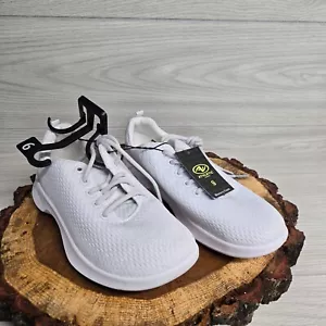 *NEW* Athletic Works White Lifestyle Jogger Sneakers Shoes Adult Women's 9 *NEW - Picture 1 of 7