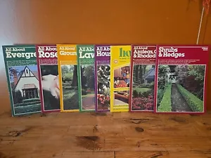 Lot Of 8 All About Gardening Ortha Books, DIY Tips Pruning - Picture 1 of 9