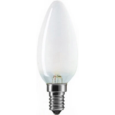 Philips 60W 230V SES E14 Dimmable 35mm Opal Candle - Image 1 of 2