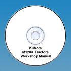 Kubota M128X M 128X Tractor  Workshop Manual