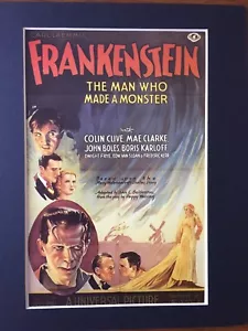 KING KONG~FRANKENSTEIN~DRACULA~MUMMIA~12 ARTICOLI~SET STAMPA 8 X 10 TAPPETINI~BELA LUGOSI - Foto 1 di 12