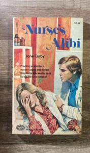 PB- Vintage 1966 1st - NURSES ALIBI by JANE CORBY - Suspense Romance - Picture 1 of 1