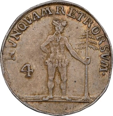1764 IAP German States Brunswick Wolfenbuttel 4 Mariengroschen NGC XF 45 Germany - Image 1 of 4