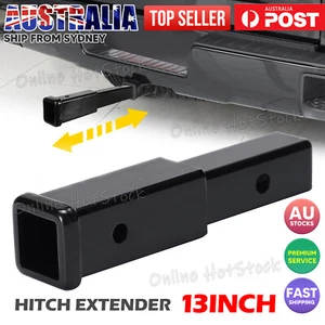 13" Inch Hitch Extender Extension Heavy Duty Tow Bar Trailer 4WD Car 2" New - Picture 1 of 9