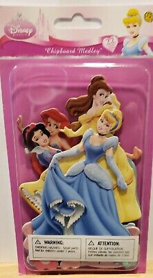 Disney Chipboard Medley Princesses-22 Pieces NEW • 9.95€