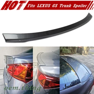 13-20 Fit For Lexus 4th GS350 GS200t GS450h 4th Rear Trunk Spoiler OE Painted - Picture 1 of 6