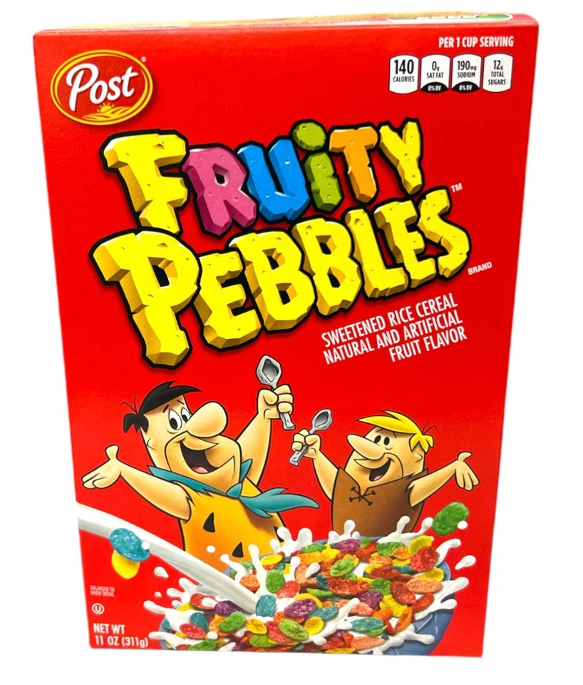 Pebbles Post Fruity Cereal 11 Ounce