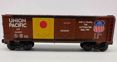 O Gauge K-Line K644-2111 Double Door Reefer Car Union Pacific 6442111. - Image 1 of 4