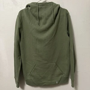 Volcom Walk On By Funnel Neck Hoodie - Size Small - Army Green NWT - Picture 1 of 6